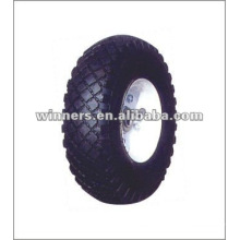 pneumatic rubber wheel 10''x3.50-4 for handing equipment